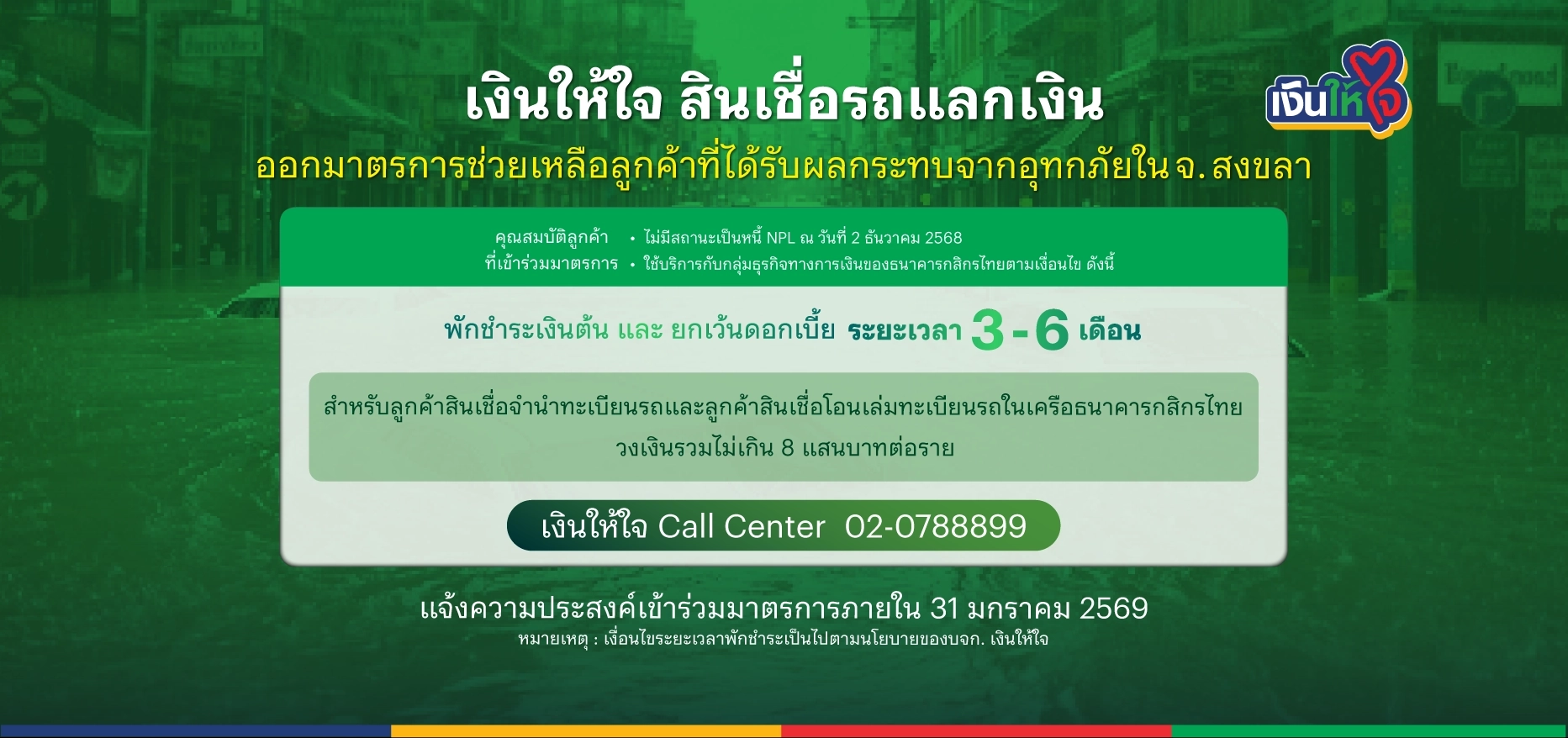 มาตรการช่วยน้ำท่วม