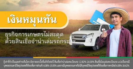 สินเชื่อรถแลกเงิน