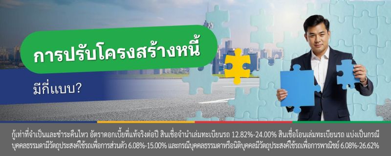 ปรับโครงสร้างหนี้