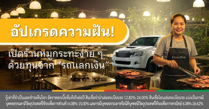 ร้านหมูกระทะ ลงทุนเท่าไหร่