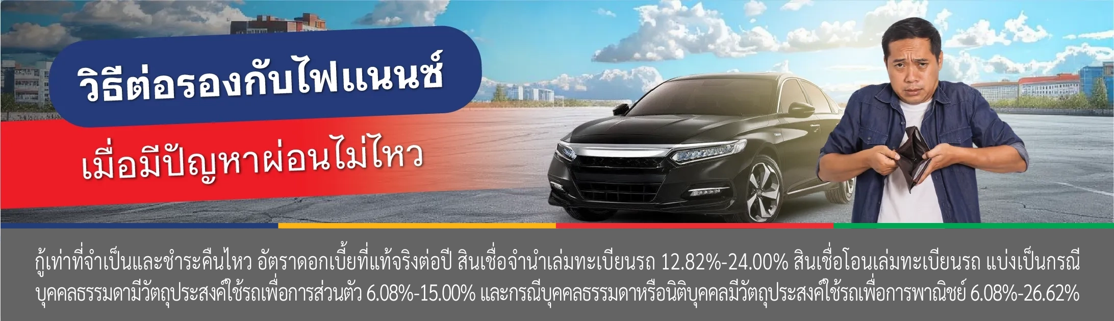 รีไฟแนนซ์รถยนต์ที่ยังผ่อนไม่หมด