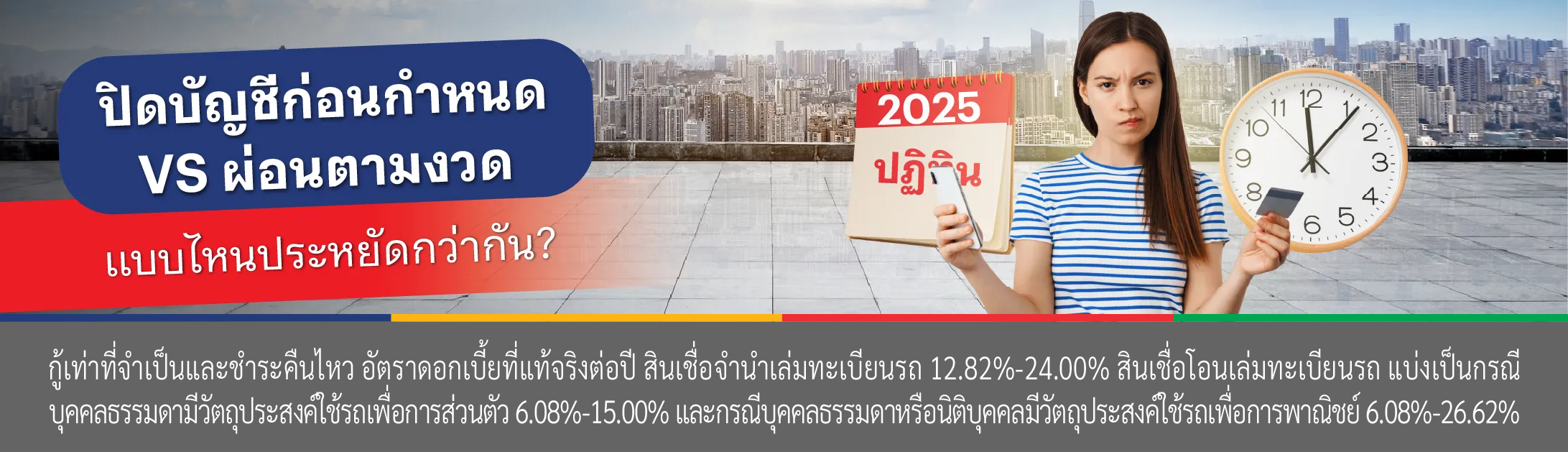ปิดบัญชีรถ ได้ส่วนลดเท่าไหร่