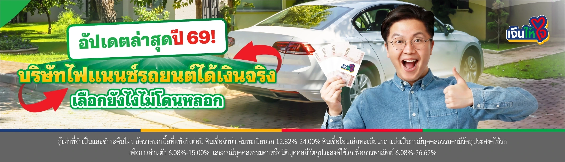 อัปเดตล่าสุดปี 69 บริษัทไฟแนนซ์รถยนต์ ได้เงินจริง