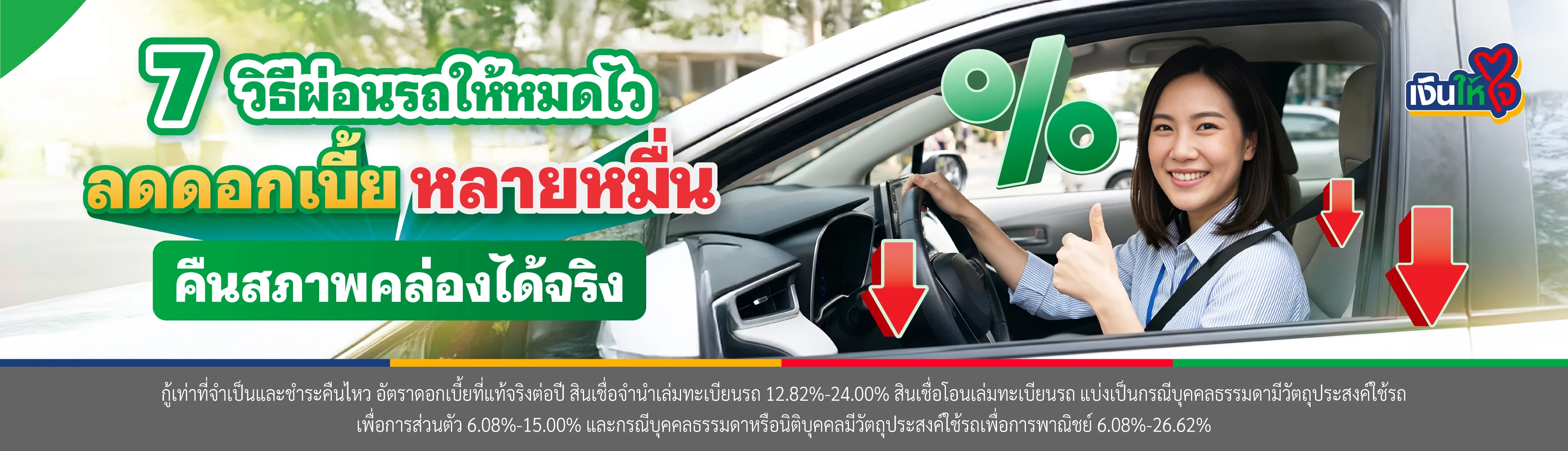 วิธีผ่อนรถให้หมดไว