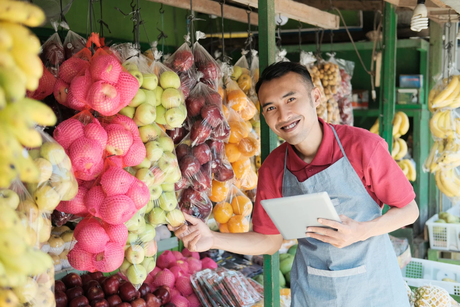 เจ้าของแผงค้าในตลาดไม่มีสลิปเงินเดือนก็สามารถยืมเงินฉุกเฉินได้